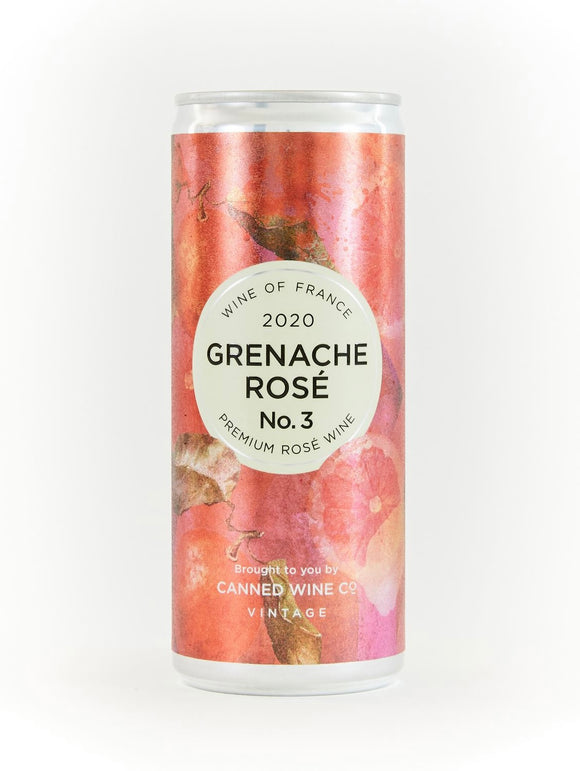 GRENACHE ROSÉ, THE CANNED WINE CO, LANGUEDOC Chilled & Tannin