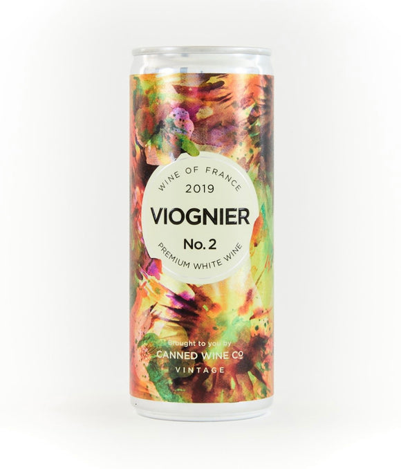 AGED VIOGNIER, THE CANNED WINE CO, LANGUEDOC Chilled & Tannin